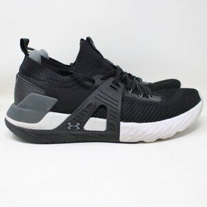 Under Armour Project Rock 4 Shoes Mens 12.5 Black UA Training Workout Sneakers